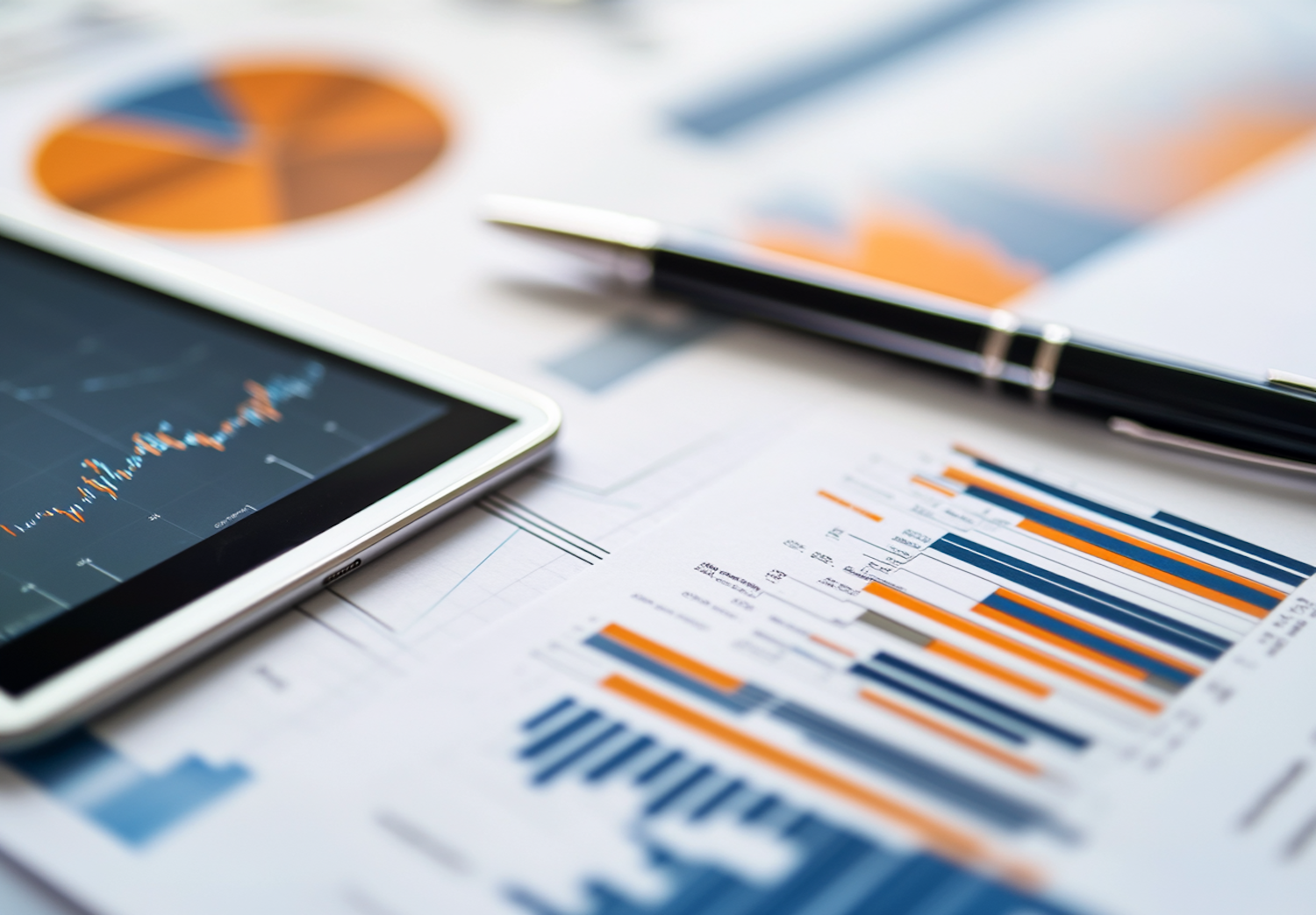 A sales professional diligently analyzing call recordings or detailed notes to extract valuable insights for their personal playbook.